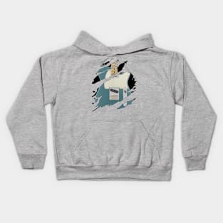 Blue Telecaster Soul Kids Hoodie